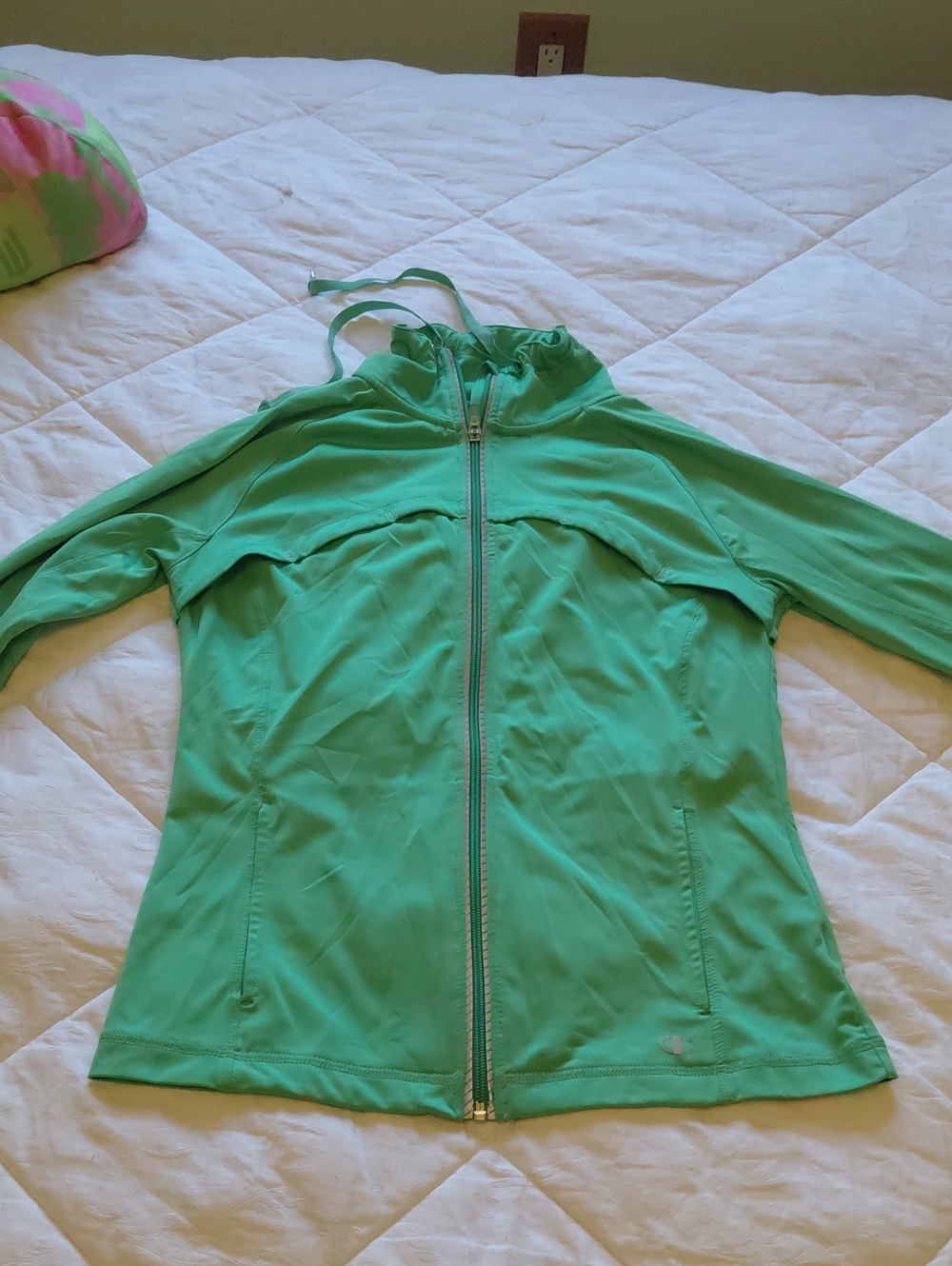 Champion Mint Green Athletic Hoodie Top